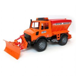 BRUDER - DENEIGEUSE ORANGE #02572